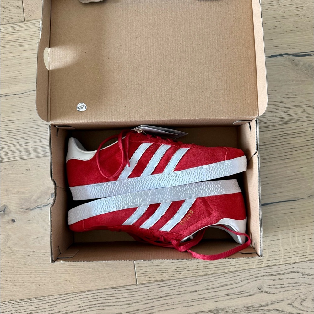 Adidas Gazelle Red Sneakers